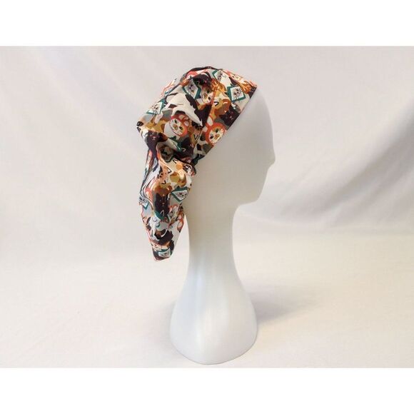 Cats in Costumes Bouffant Surgical Dental Scrub Cap Chemo Hat - Picture 4 of 4